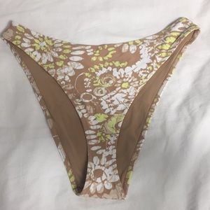 NWT Aerie Cheekiest Multicolor Swim Bottoms